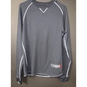 Mens Under Armour Authentic Performance Waffle Knit Thermal Long Sleeve - L